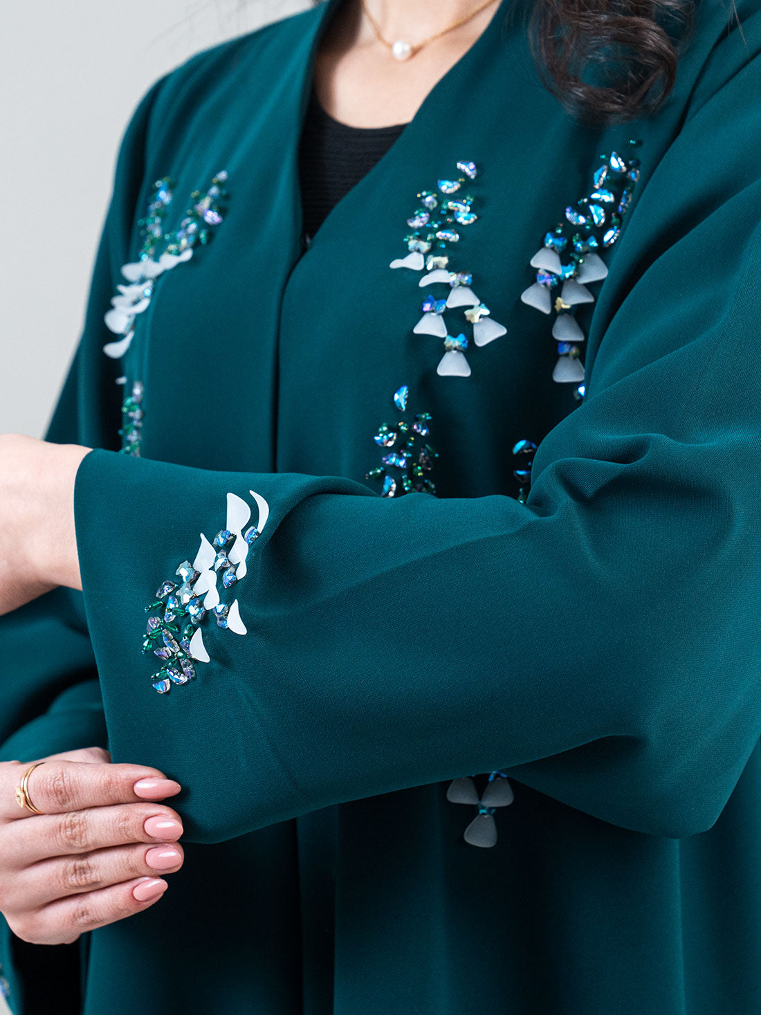 Emerald Aurora Abaya